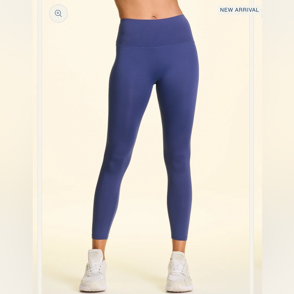 NWT Alala Harper Women's High-Waisted Whale Navy Leggings